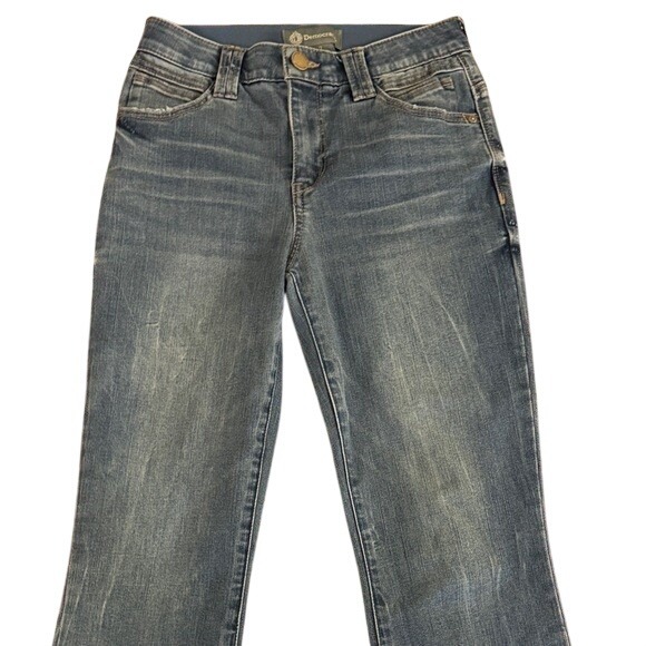 Democracy Petite Jeans Size 2 Womens "Ab" Technology Medium Wash Bootcut - Picture 3 of 7